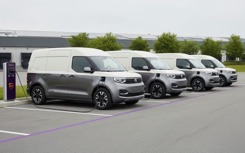 Gone Shipping Electric Vehicle Fleet